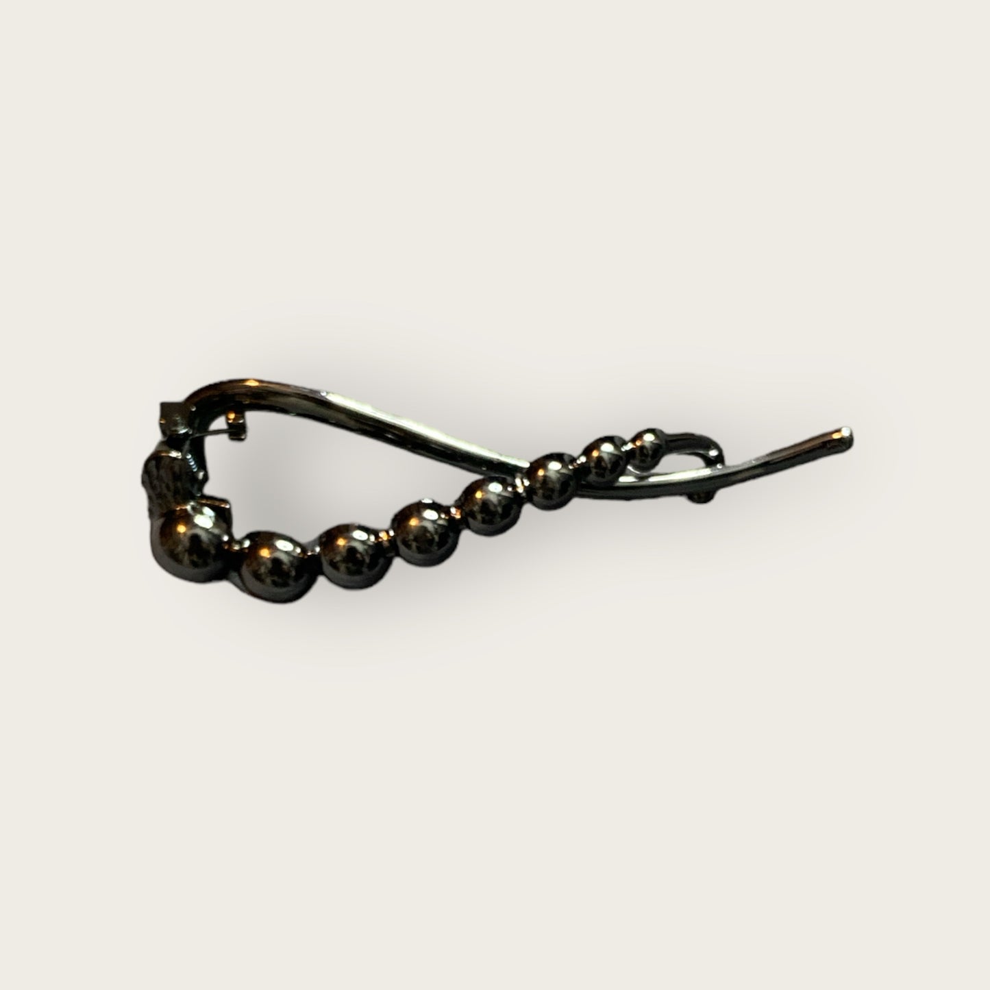 Eternal Loop Metal Hair Clip