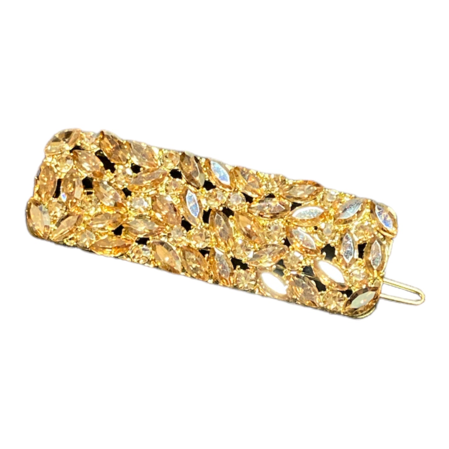 Crystal Rectangle Chic Hair Clip Pin