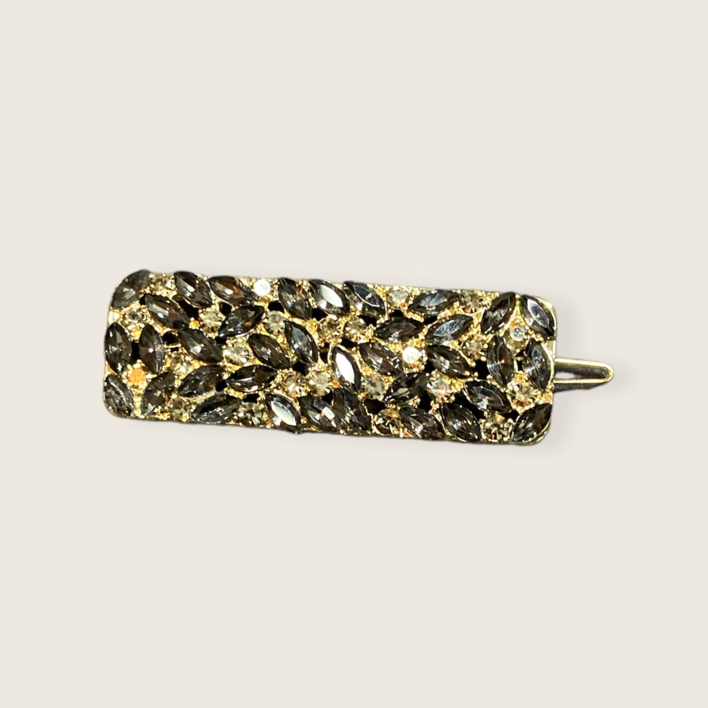 Crystal Rectangle Chic Hair Clip Pin