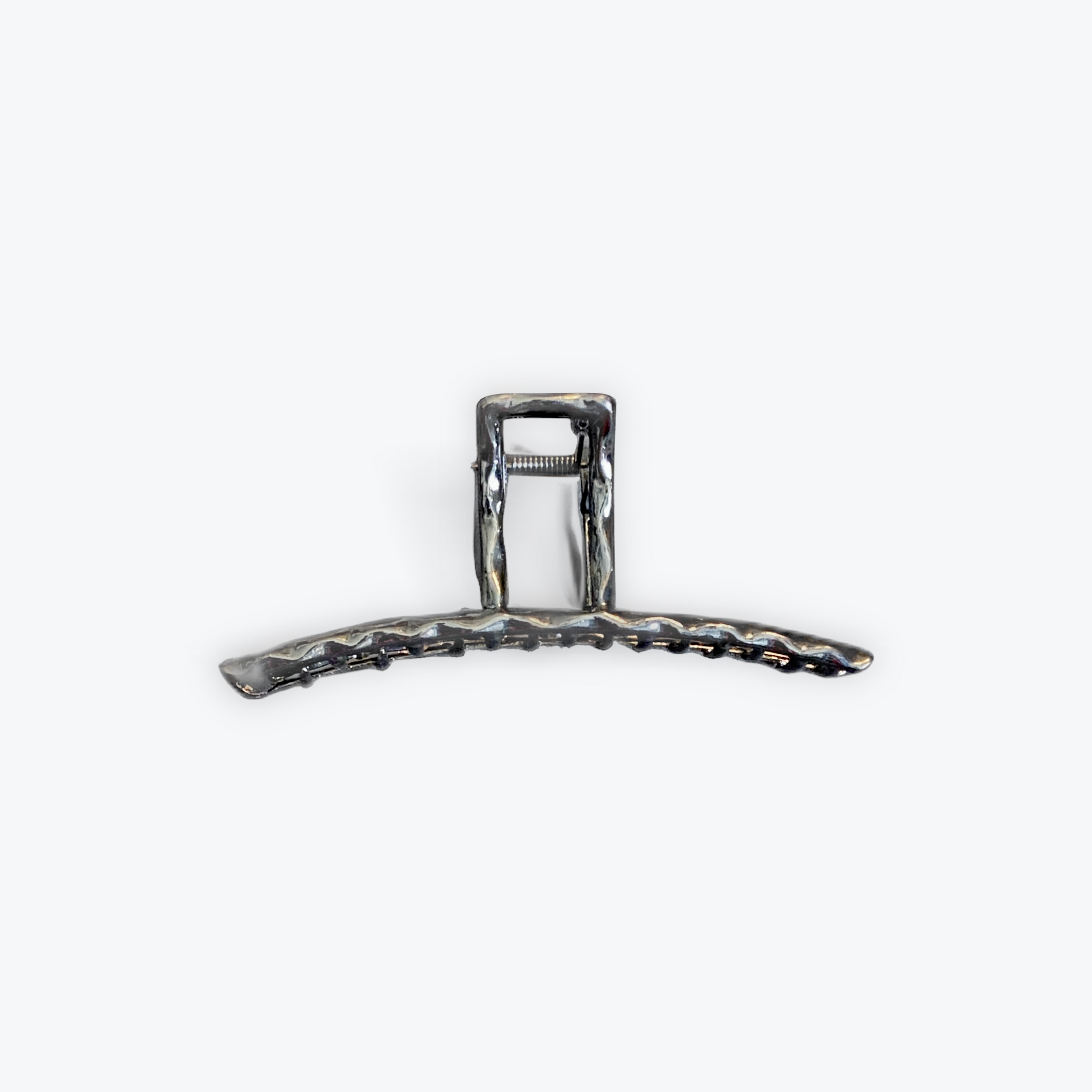 Metal Har Claw Hair Clip large size. Excellent for holding back  long and thick hair with no damage. 