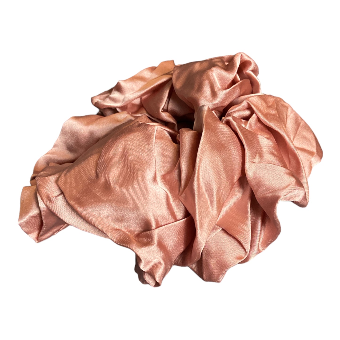 Oversized Satin Silk Scrunchie Mauve